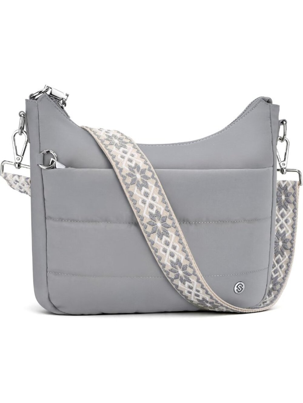 Stylish Anti-Theft Crossbody Hobo Bag for Women | RFID Puffer Purse